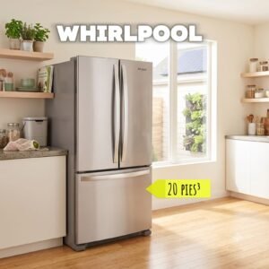 Refrigerador Whirlpool 20 pies³ French Door